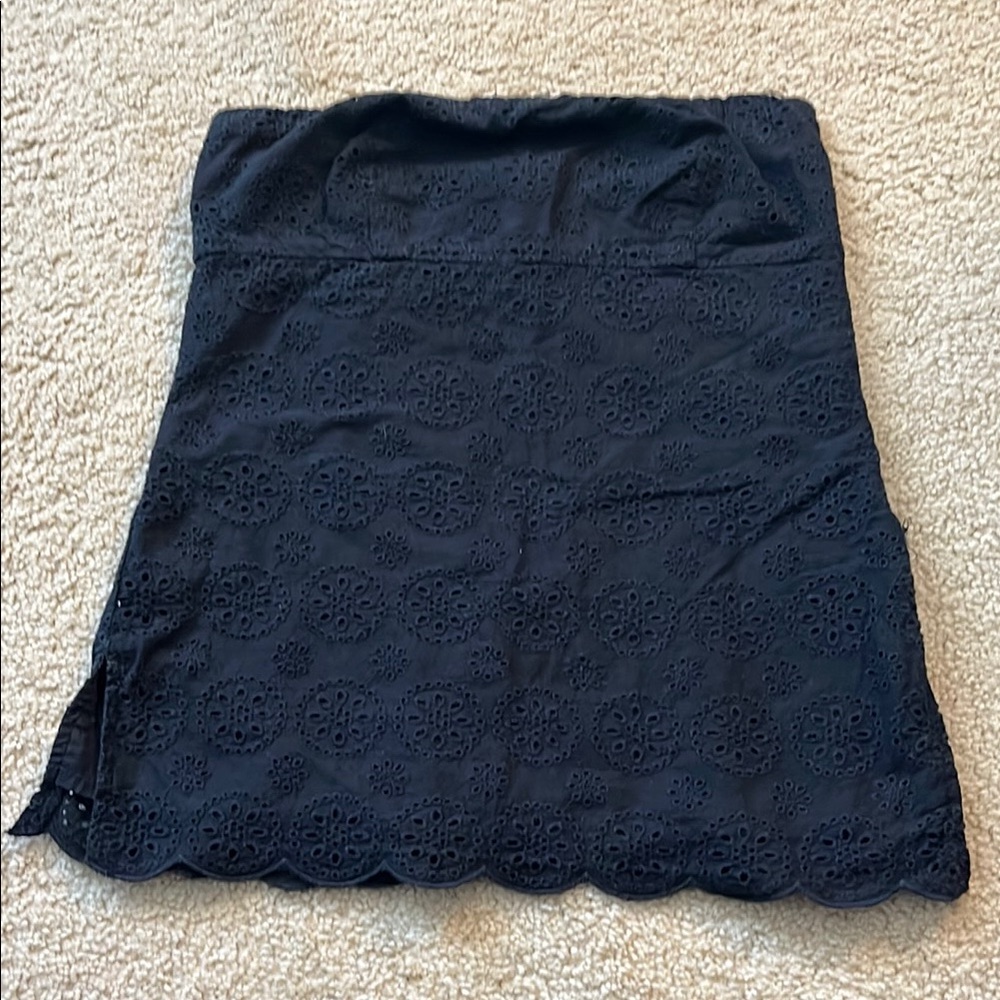 J Crew Black Tube Top.